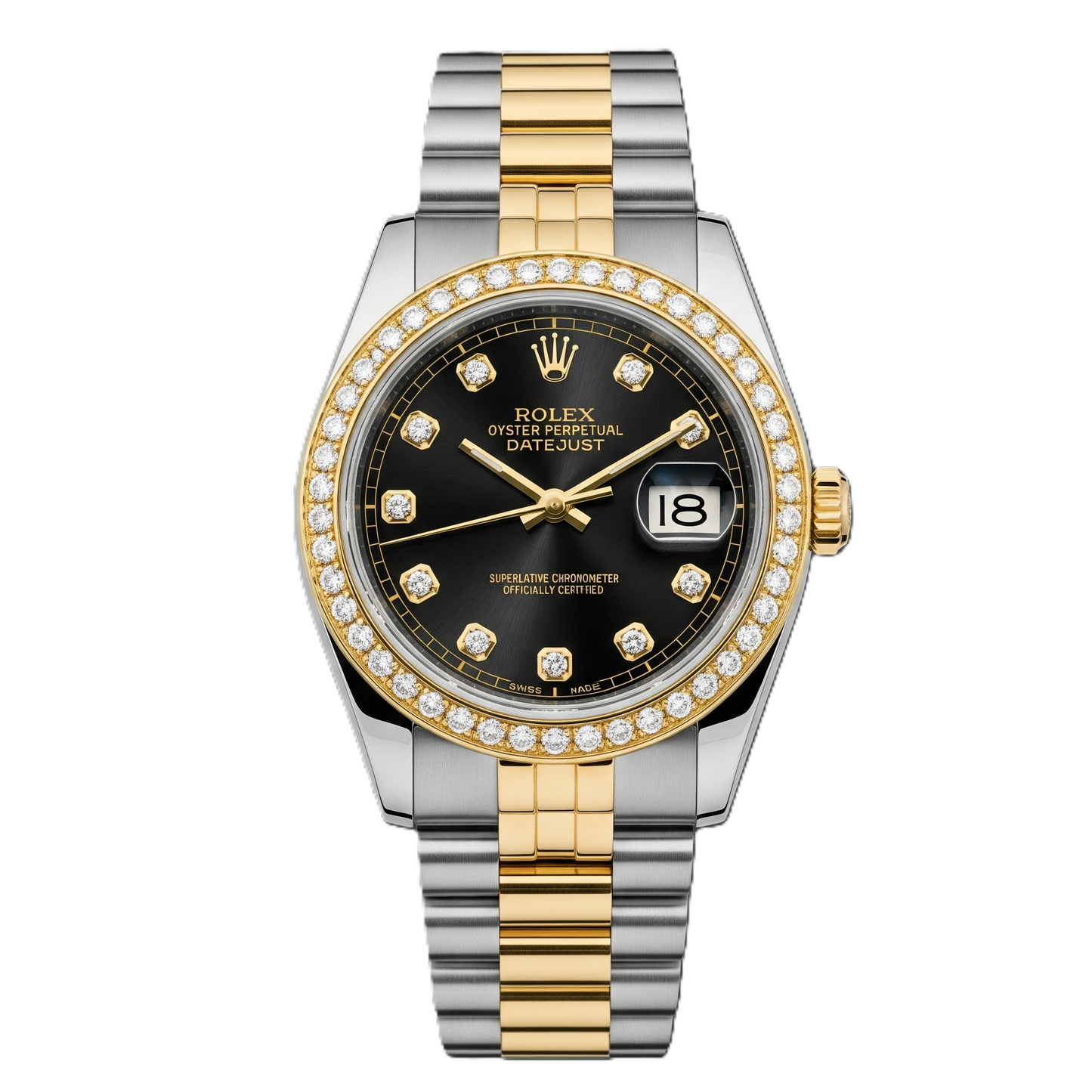 Rolex Black I Diamond I Women