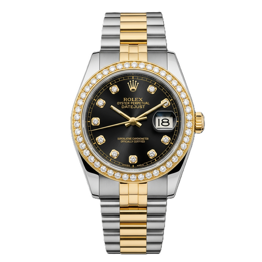 Rolex Black I Diamond I Women