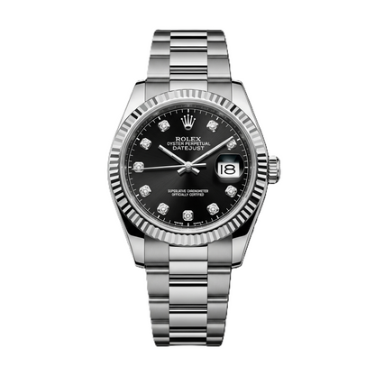 Rolex Date Just I Semi-Automatic I Black Dial