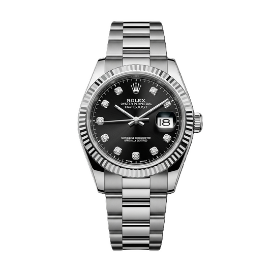 Rolex Date Just I Semi-Automatic I Black Dial