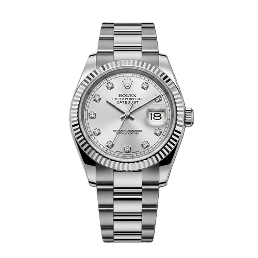 Rolex Date Just I Semi-Automatic I White Dial