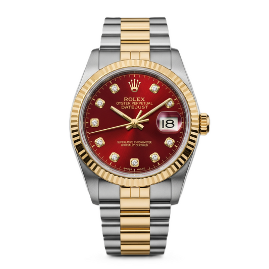 Rolex Date Just I Royal Red Dial
