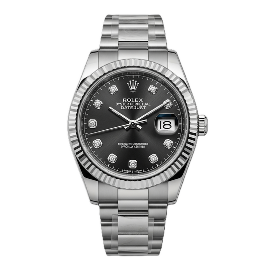Rolex Date Just I Dark Grey Dial